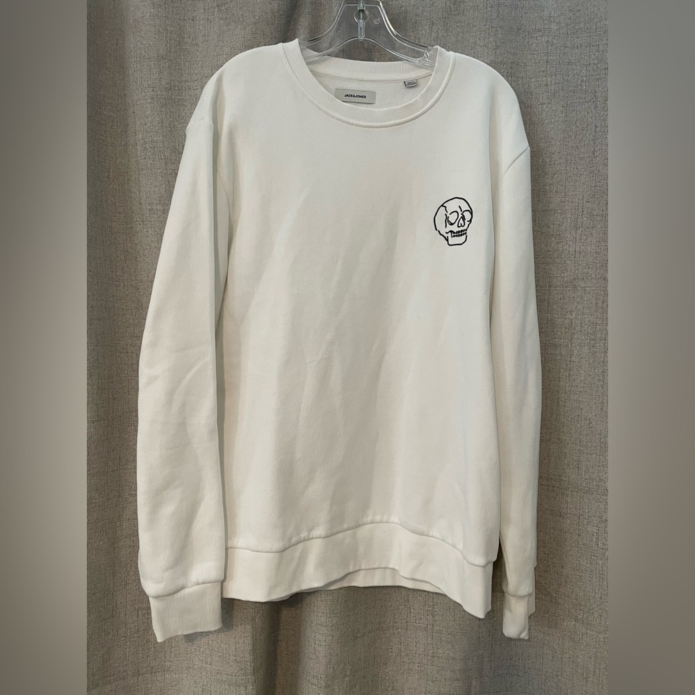 Jack & Jones No Where Skull Sweat Crewneck | M